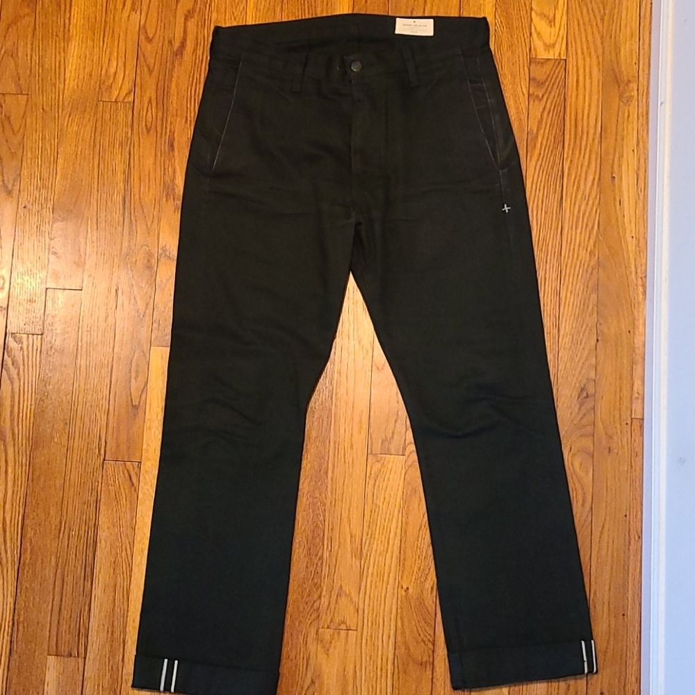 Imogene + Willie Black Selvedge Jeans Oscar 34/32